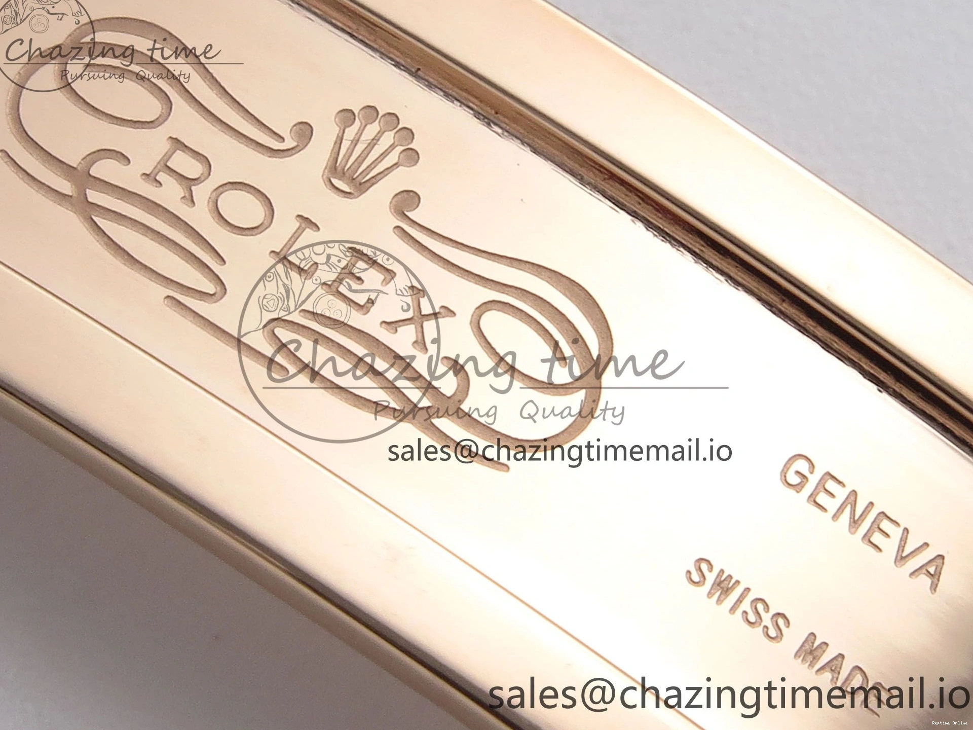 0217 QuickDry Day Date 40 RG 228235 KF 1:1 Best Edition Brown Roman Dial on President Bracelet VR3255 (Gain Weight) 838